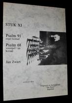 Jan Zwart - Stuk VI - Psalm 91, Orgel Koraal - Psalm 68, Orgel, Gebruikt, Ophalen of Verzenden, Religie en Gospel