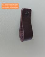 6x leren handvaten, Ophalen of Verzenden, Nieuw
