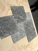 Travertine tegels in romaans verband, Ophalen, 60 cm of meer, Zo goed als nieuw, Minder dan 5 m²