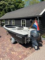 Snelvarende Sloep 550 40 pk 4 takt met trailer, Ophalen, Tot 10 pk, Zo goed als nieuw, 3 tot 6 meter