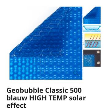 Nieuw Solguard geobubble zwembad solar isolatiezeil  beschikbaar voor biedingen