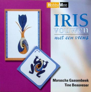 Iris vouwen met een wens beschikbaar voor biedingen