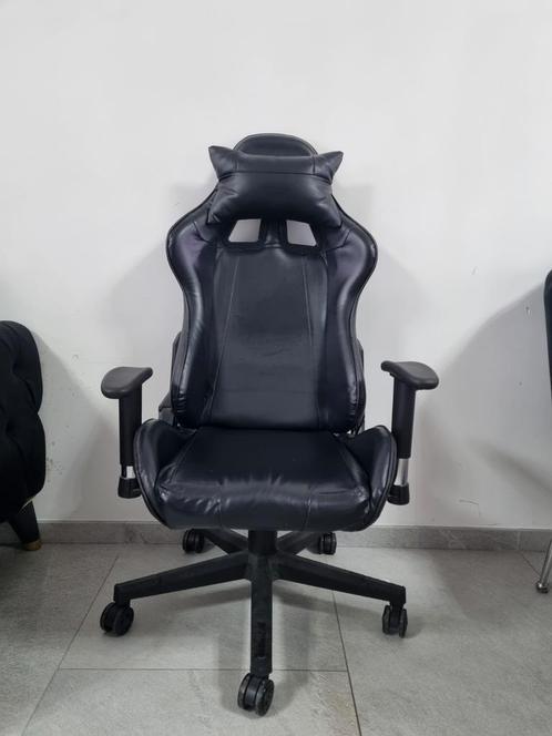 Gaming Bureaustoel, Huis en Inrichting, Bureaustoelen, Zo goed als nieuw, Bureaustoel, Zwart, Ergonomisch, Gaming bureaustoel