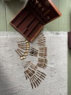 Bronzen Bestekset uit Thailand, Ophalen of Verzenden, Rvs of Chroom