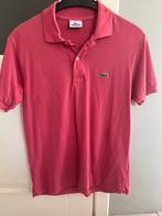 Lacoste polo koraal roze maat S zgan., Kleding | Heren, Ophalen of Verzenden, Zo goed als nieuw, Roze