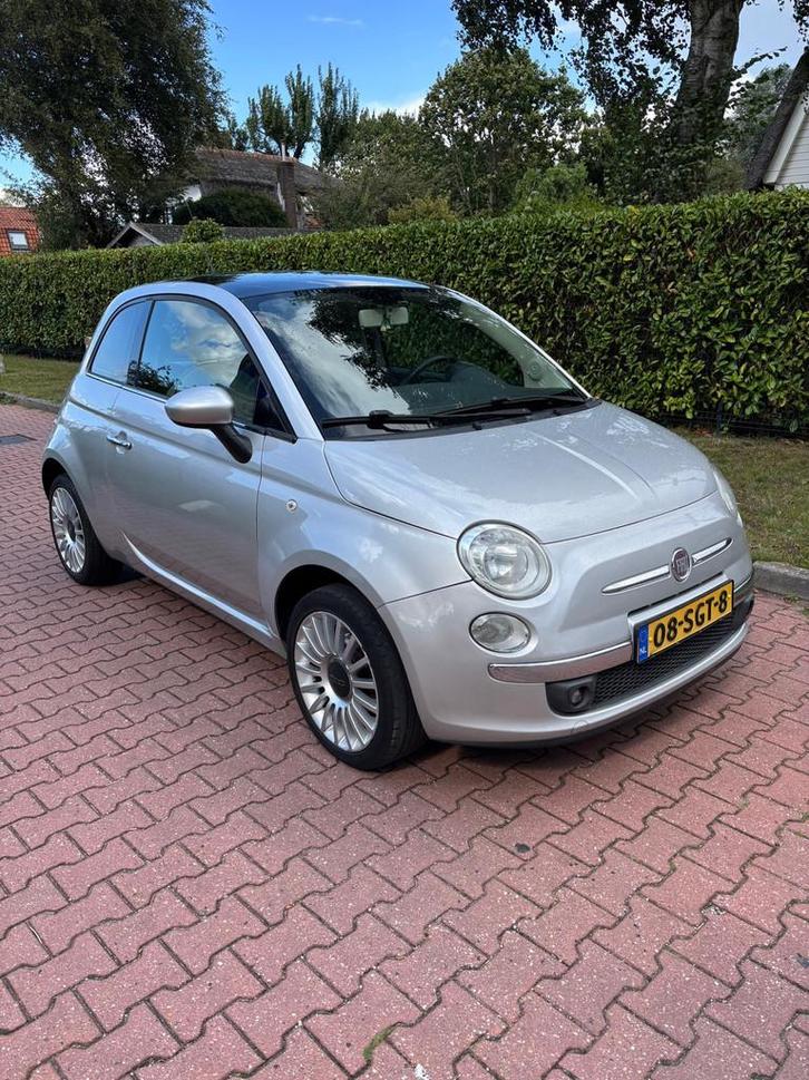 Fiat 500 1.4-16V Lounge SPORT PANODAK AUT!, Auto's, Fiat, Bedrijf, Te koop, ABS, Airbags, Airconditioning, Centrale vergrendeling