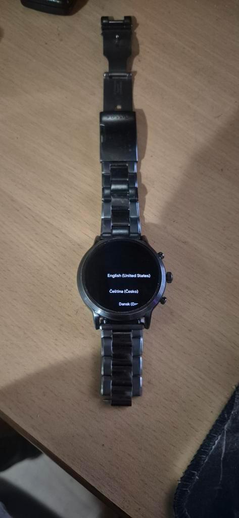 Fossil Gen 5 Smartwatch - Werkt Perfect!, Sieraden, Tassen en Uiterlijk, Smartwatches, Gebruikt, Android, Zwart, Hartslag, Slaap