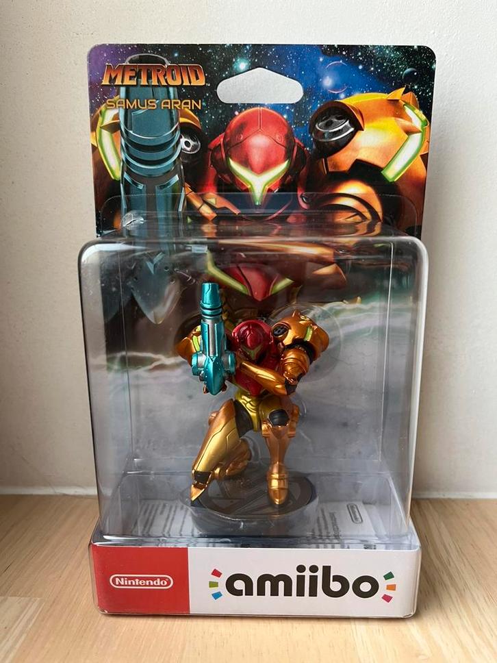 Amiibo Samus Aran (Metroid), Spelcomputers en Games, Games | Nintendo Switch, Nieuw, Overige genres, 1 speler, Vanaf 3 jaar, Ophalen of Verzenden