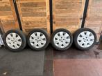 Nissan Micra velgen / banden K12 + K13, Ophalen, Gebruikt, 15 inch, 175 mm