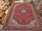 Vintage handgeknoopt perzisch tapijt kashan 390x281
