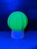 Uranium Glazen Lamp, Huis en Inrichting, Gebruikt, Vintage, Ophalen of Verzenden, Glas