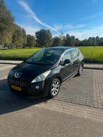 Peugeot 3008 1.6 VTI 2010 Zwart, Auto's, Peugeot, Voorwielaandrijving, 1374 kg, 74 €/maand, 4 cilinders