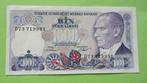 Turkije 1.000 Lira ND 1986, Postzegels en Munten, Bankbiljetten | Azië, Los biljet, Ophalen of Verzenden, Centraal-Azië