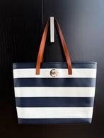 Originele Michael Kors tas in het wit & navy blue, als nieuw, Ophalen of Verzenden, Zo goed als nieuw, Blauw, Overige merken