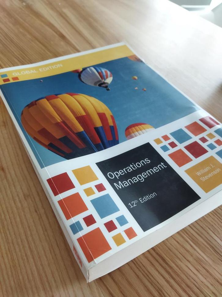 Operations Management – 12th Global Edition, Boeken, Studieboeken en Cursussen, Zo goed als nieuw, HBO, Beta, Ophalen of Verzenden