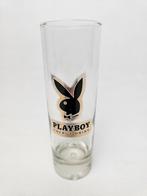 # Zeldzaam Playboy Energy Drink Longdrink Glas Goud Logo, Ophalen of Verzenden, Gebruikt, Overige typen