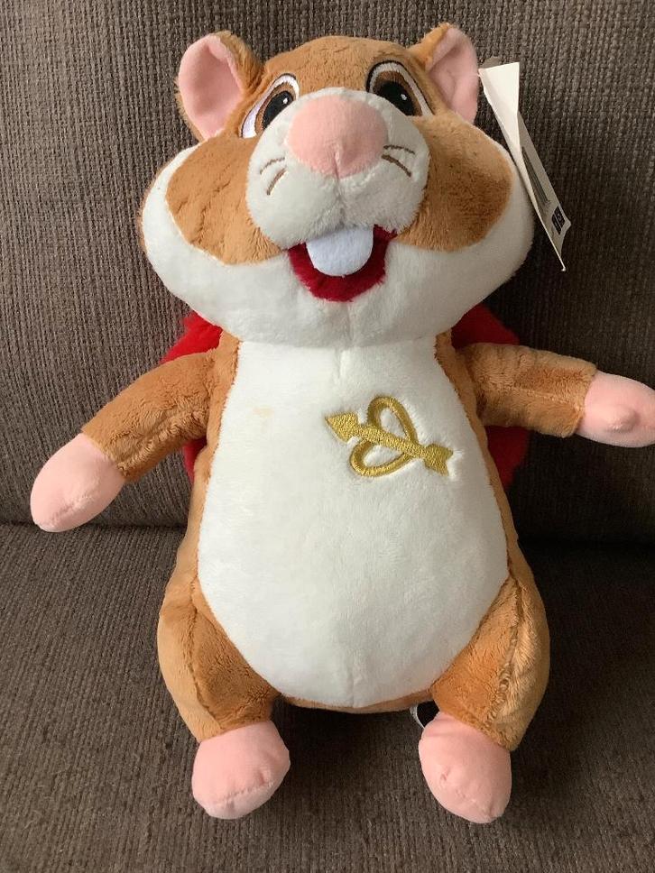 AH hamster Cupido rode vleugels Valentijn NIEUW 7 euro, Kinderen en Baby's, Speelgoed | Knuffels en Pluche, Nieuw, Overige typen