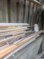 Hout Gratis - ongeverfd (geschikt om vuur te maken), Doe-het-zelf en Verbouw, Hout en Planken, Gebruikt, Minder dan 25 mm, Ophalen of Verzenden