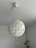 Ikea hanglamp wit, Ophalen of Verzenden, Gebruikt, Kunststof, Minder dan 50 cm