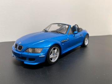 UT Models BMW Z3 M Roadster 1/18 blauw no box beschikbaar voor biedingen