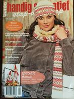 Burda handig en creatief nr 4 brei een Noorse trui, Ophalen of Verzenden, Zo goed als nieuw, Breien en Haken, Burda handig en creatief