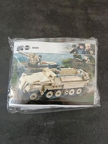 WW2 Half Track met Canon (Lego) beschikbaar voor biedingen