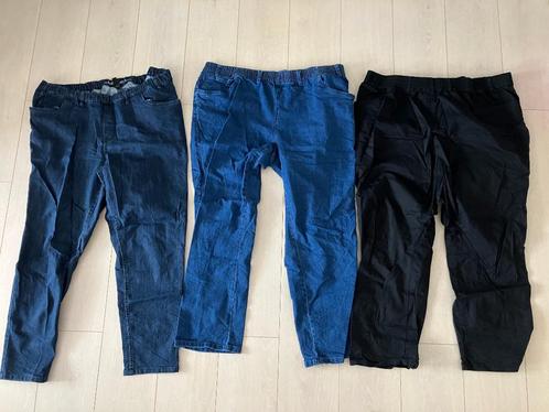 Tregging Spijker broeken Bonprix en Rainbow maat 54 en 56, Kleding | Dames, Grote Maten, Zo goed als nieuw, Broek of Spijkerbroek