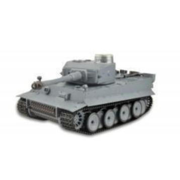 Tiger I\" M 1:16 RC tank grijs met rook en geluid nieuw! beschikbaar voor biedingen
