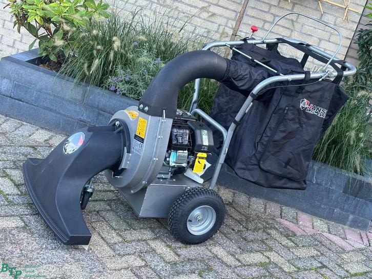 JANSEN Bladzuiger met aandrijving extra zuigslang & blaaspij, Tuin en Terras, Bladblazers, Gebruikt