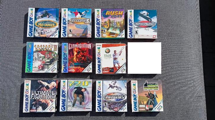 11 nieuwe Nintendo Gameboy Color spellen / Game Boy Color, Spelcomputers en Games, Games | Nintendo Game Boy, Nieuw, Platform