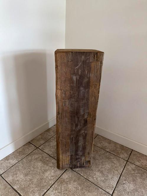 Eikenhouten zuil, Huis en Inrichting, Woonaccessoires | Wanddecoraties, Zo goed als nieuw, Ophalen