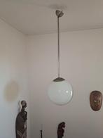 Oude schoollamp., Huis en Inrichting, Lampen | Hanglampen, Gebruikt, Ophalen, 75 cm of meer