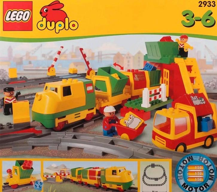 Lego Duplo Trein Set 2933, Kinderen en Baby's, Speelgoed | Duplo en Lego, Gebruikt, Duplo, Complete set, Ophalen