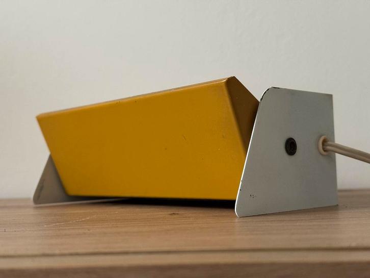 Vintage wandlamp bedlamp Hiemstra Evolux jaren 50, Huis en Inrichting, Lampen | Wandlampen, Gebruikt, Metaal, Ophalen of Verzenden