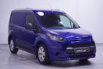 Ford Transit Connect 1.5 TDCI 120 pk Automaat Trend L1 Navi,, Auto's, Bestelauto's, Stof, Gebruikt, 4 cilinders, Blauw