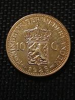 Naslag 1925 Gouden Tientje Wilhelmina 10 gulden vergulding, Verzenden, Goud, Koningin Wilhelmina, Losse munt
