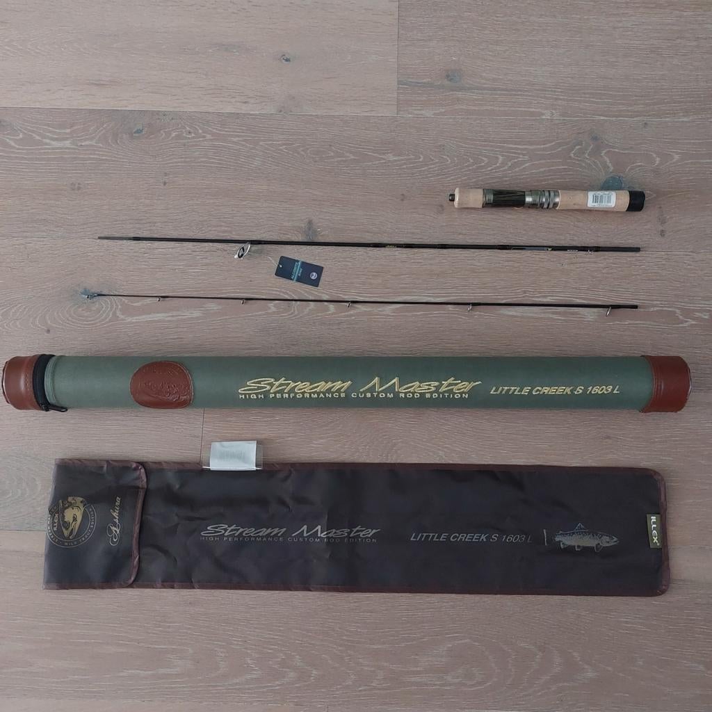 ILLEX STREAM MASTER LITTLE CREECK, Watersport en Boten, Hengelsport | Roofvissen, Illex, Werphengel, Nieuw, Ophalen of Verzenden