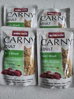 4 zakjes kattenvoer natvoer Aminamonda Carny, Dieren en Toebehoren, Dierenvoeding, Ophalen of Verzenden, Kat