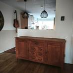 Teak dressoir, Huis en Inrichting, Kasten | Dressoirs, Ophalen, Gebruikt, Teakhout, 50 tot 75 cm