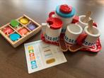 Melissa & Doug theeset, Kinderen en Baby's, Speelgoed | Houten speelgoed, Ophalen of Verzenden, Zo goed als nieuw