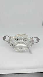 Antiek gaaf zilveren Hollandse bonbonmand uit 1901., Verzenden, Zilver
