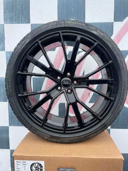 21 inch Audi A6 C8 velgen 5x112 A7 + Pirelli banden SQ3 Q3, Auto-onderdelen, Banden en Velgen, Banden en Velgen, Zomerbanden, 21 inch