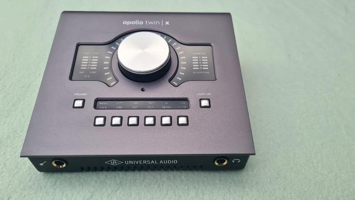 Universal Audio Apollo Twin X QUAD - Thunderbolt, Computers en Software, Geluidskaarten, Zo goed als nieuw, Extern, Ophalen of Verzenden