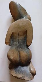 Spekstenen Afrikaans beeldje, Ophalen