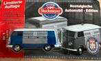 Volkswagen T1 bus schaalmodel 1ste editie blauw/wit nieuw, Hobby en Vrije tijd, Ophalen of Verzenden, Nieuw, Bus of Vrachtwagen