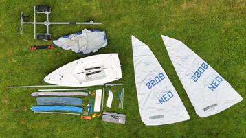Splash zeilboot, zeer compleet + waltrailer + wegtrailer beschikbaar voor biedingen