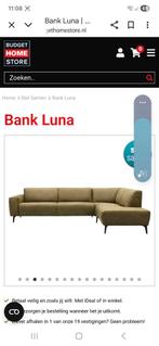 Mooie Hoekbank Luna, Huis en Inrichting, Ophalen, 250 tot 300 cm, Hoekbank, 75 tot 100 cm