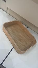 Dienblad, Verzenden, Zo goed als nieuw, Rechthoekig, Hout