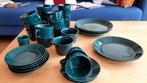 Arabia Teema servies, groen, Gebruikt, Overige typen, Ophalen of Verzenden, Effen