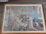 Isings schoolplaat 'In een klooster, Ophalen, Geschiedenis